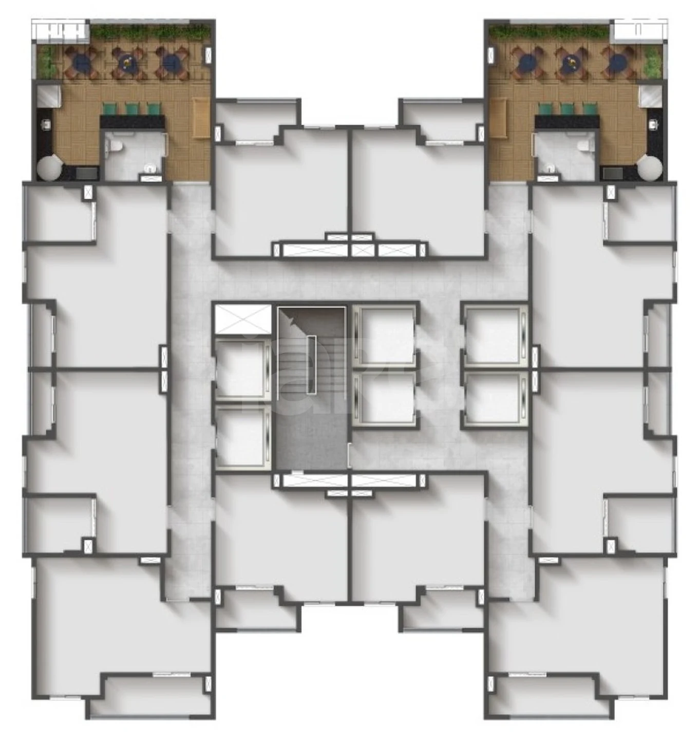 Planta — Pavimento 29