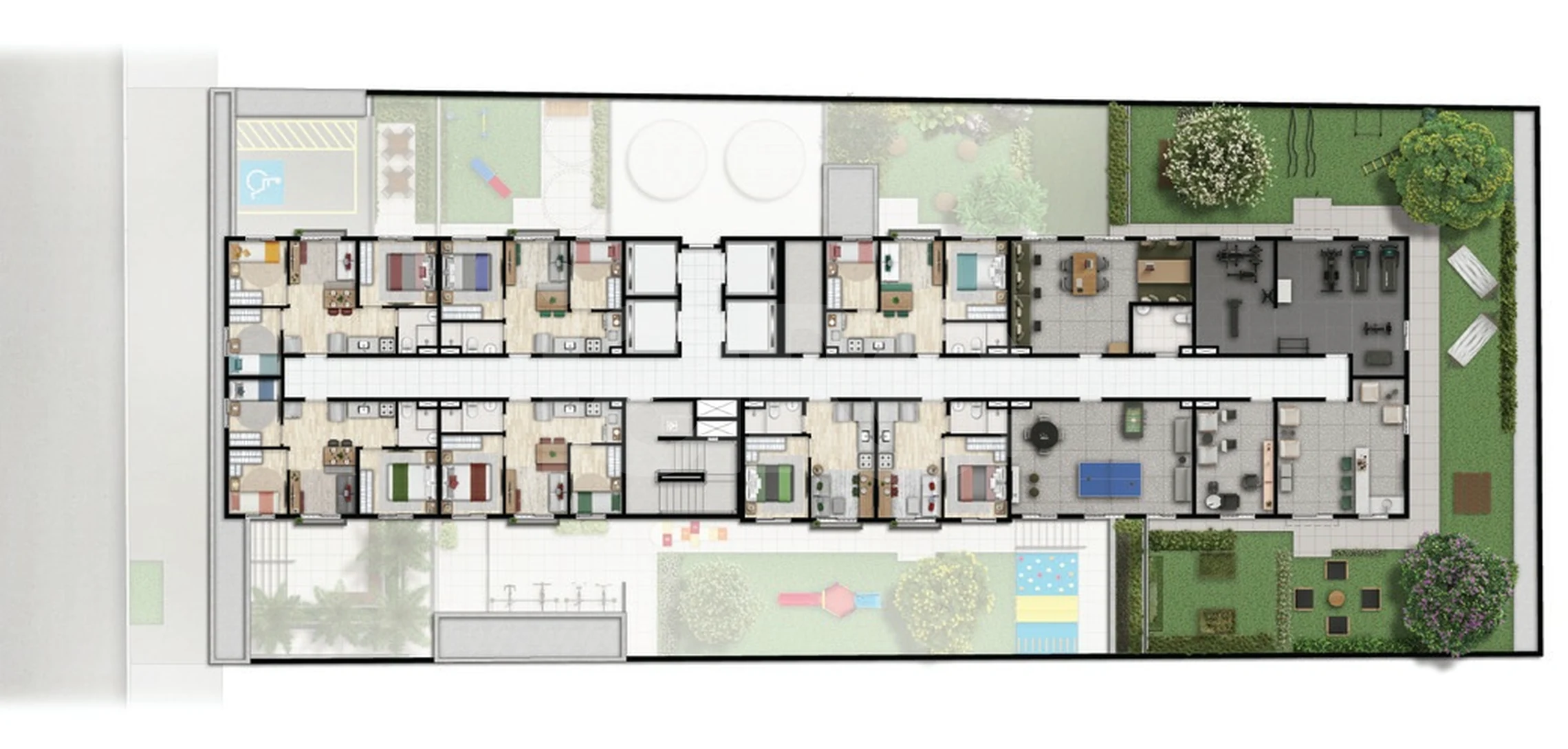 Planta — Pavimento 1