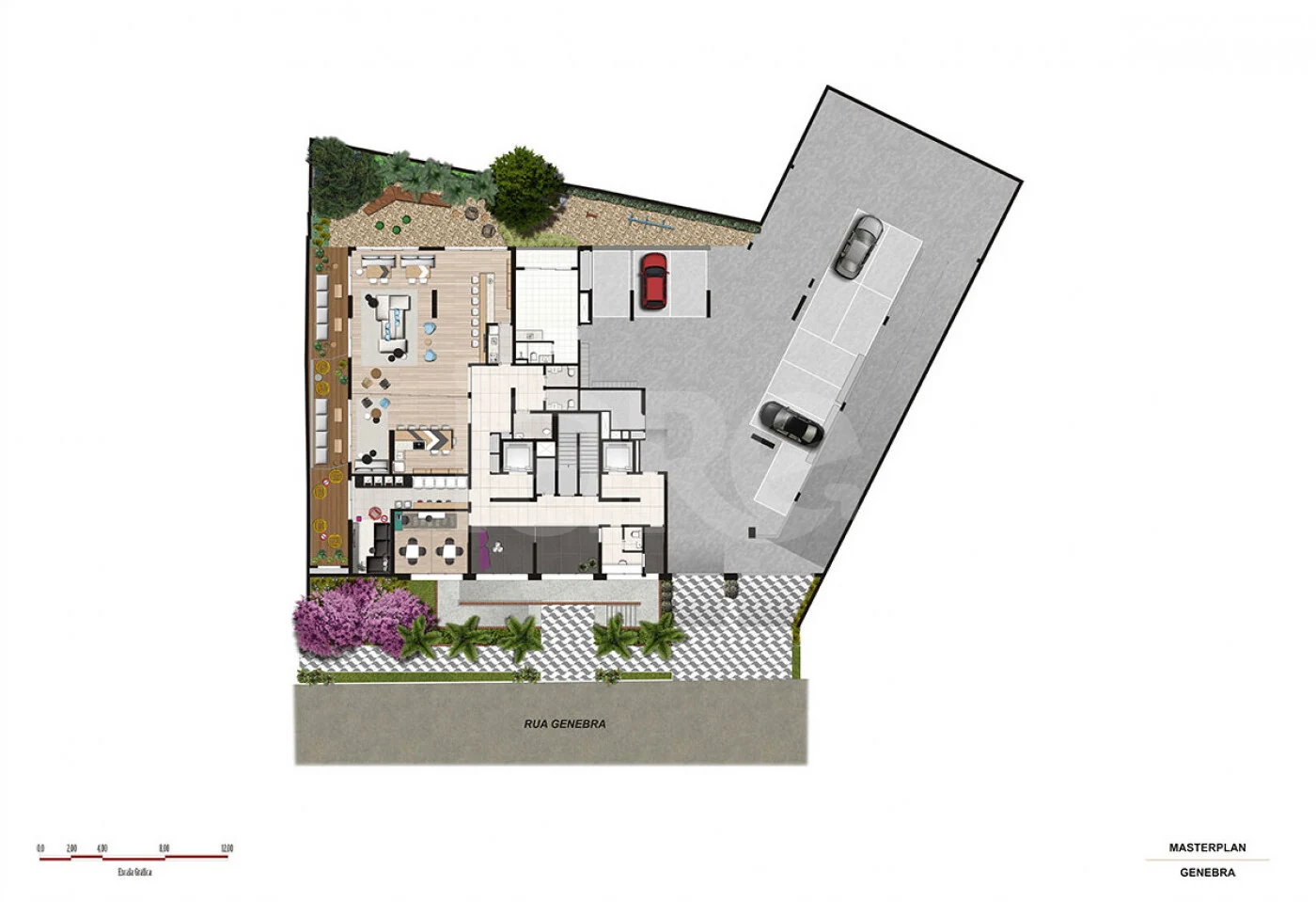 Planta — Implantac a o do te rreo