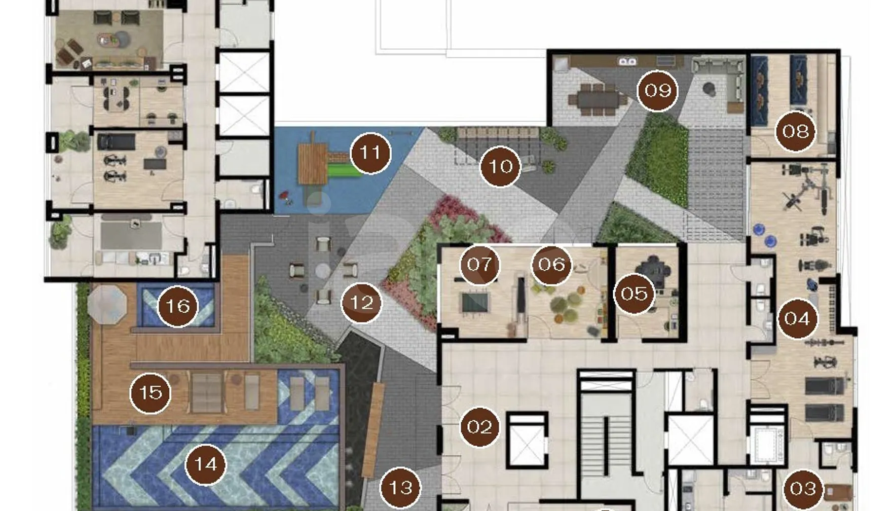 Planta — Implantação Térreo