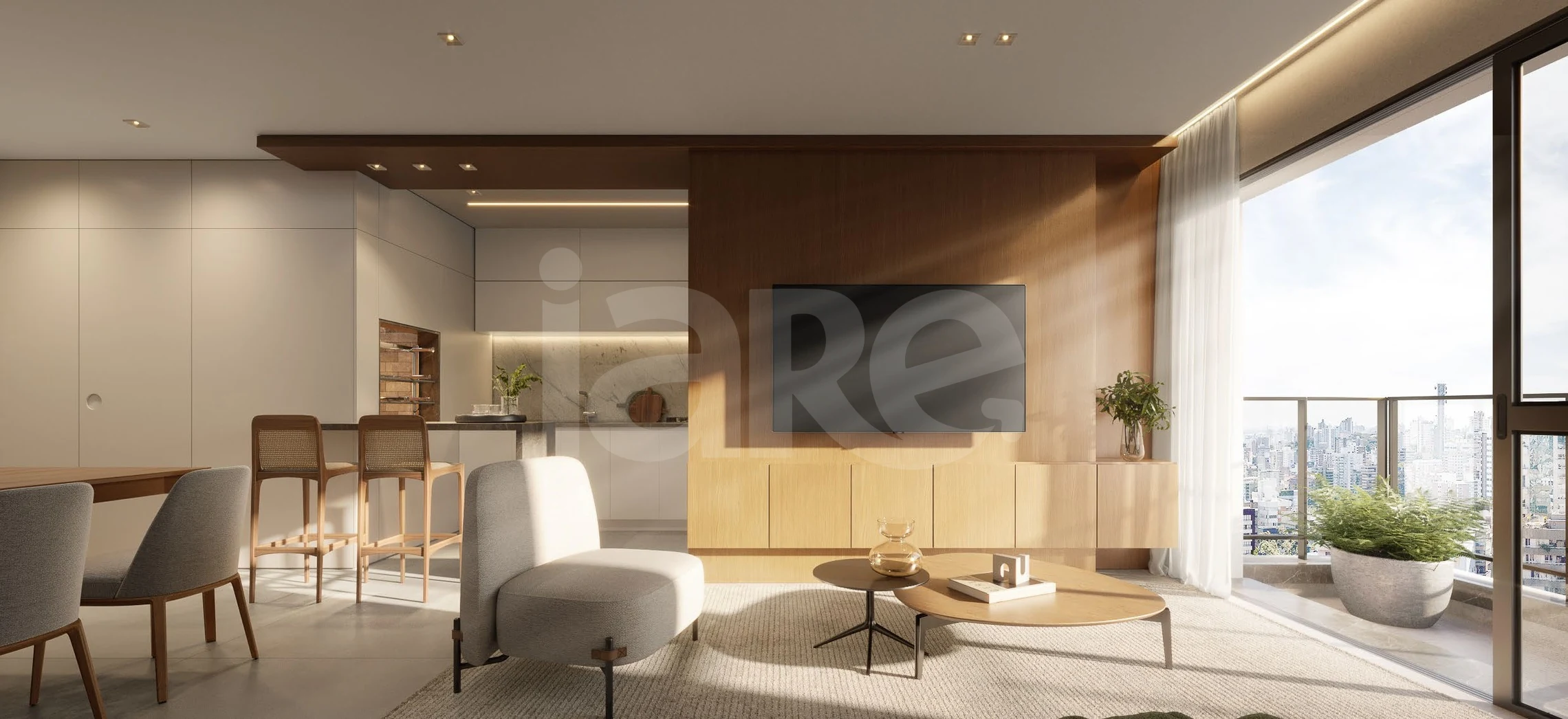 Cena Moinhos - Apartamento com 60,97 m², em Moinhos de Vento — foto 3