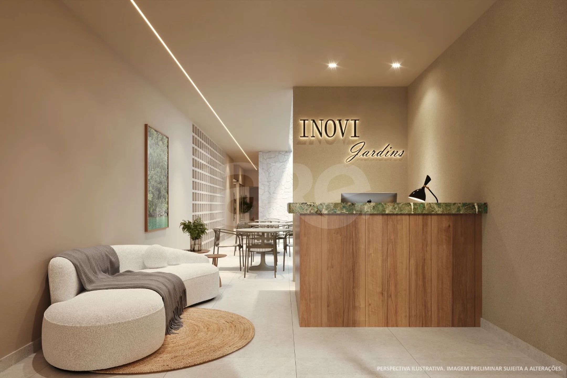 Inovi Jardins - Apartamento com 50,95 m², em Estados — foto 4