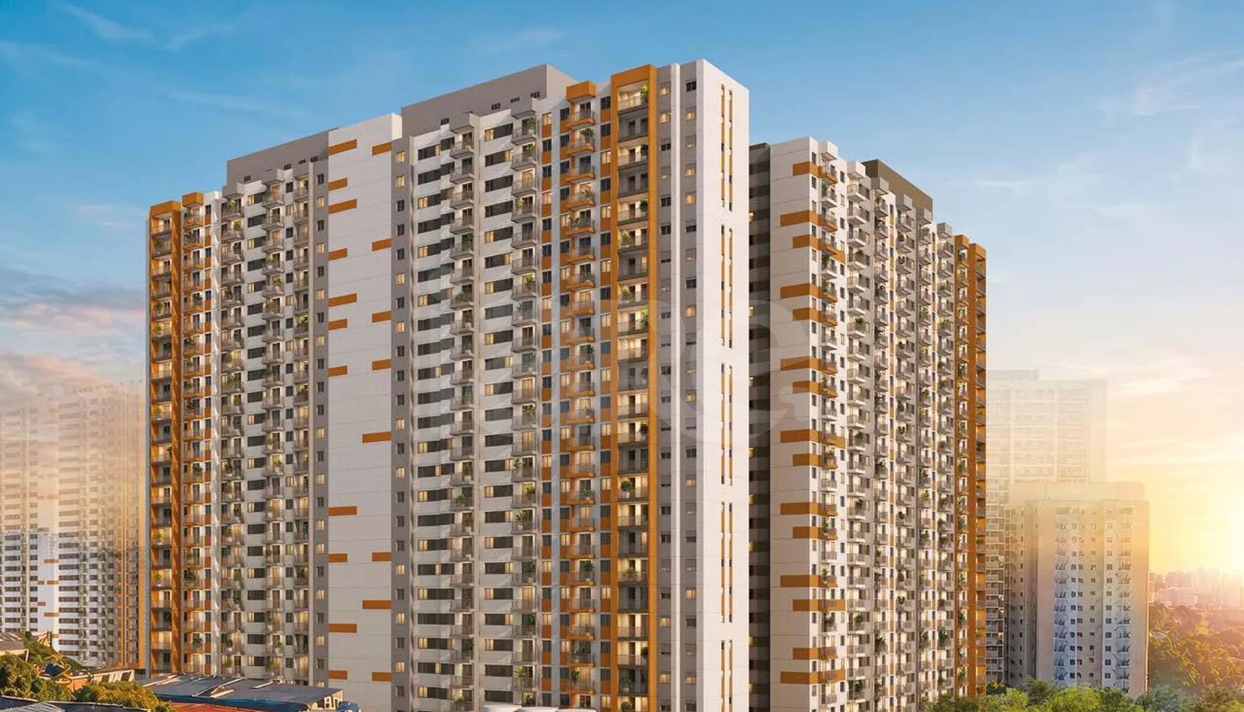 Cidade Parque Guarapiranga Condomínio Atlântica - Apartamento com 37,34 m², em Socorro — foto 1