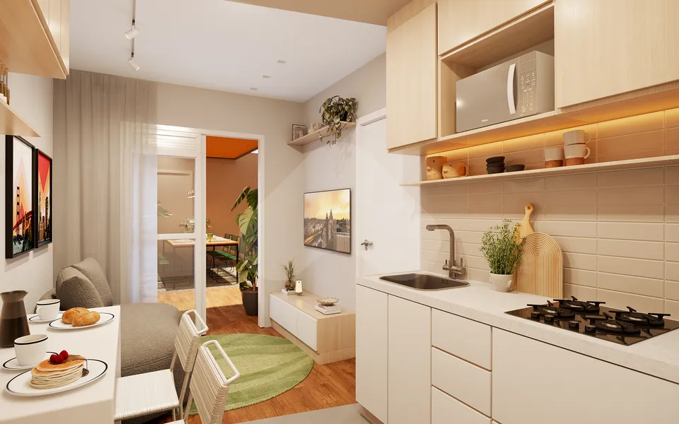 Mood Sacomã - Apartamento com 27,53 m², em Cidade Nova Heliópolis — foto 2