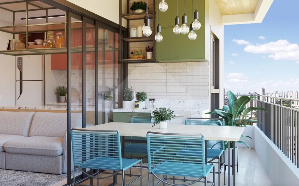 B.Great Bosque dos Buritis - Apartamento com 57,35 m², em Setor Central — foto 5