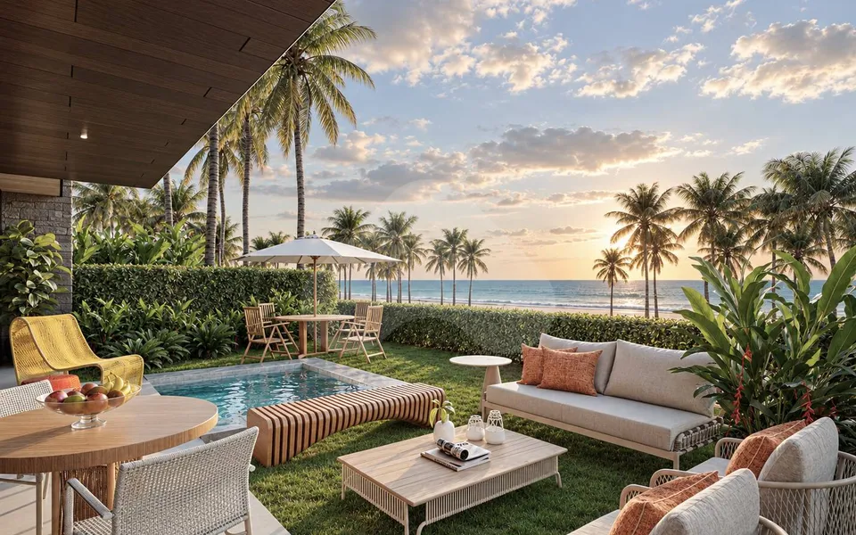 Beach Ville - Garden com 75,27 m² + 16,94 m², no Porto das Dunas — foto 14