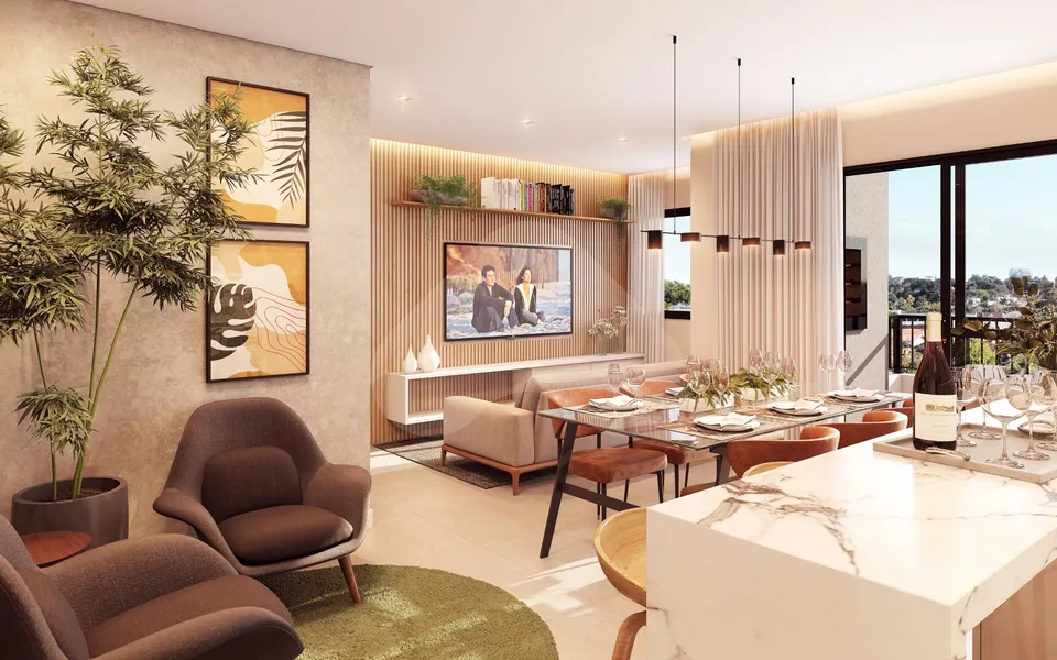 ÉQÜI - Apartamento com 67,22 m², em Seminário — foto 19