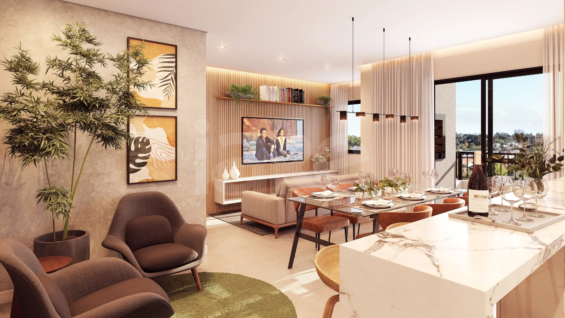 ÉQÜI - Garden com 67,57 m², em Seminário — foto 2