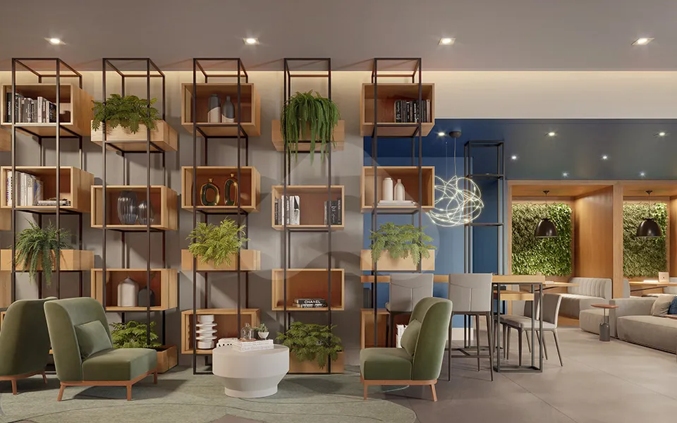 Most Moema Smart - Apartamento com 35 m², em Moema — foto 5