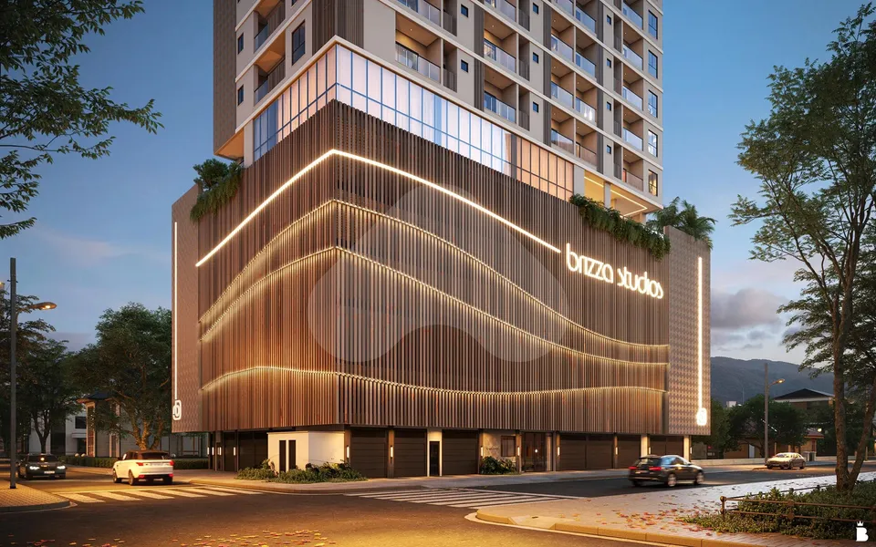 Brizza Studios - Apartamento com 44 m², em Balneário Perequê — foto 2
