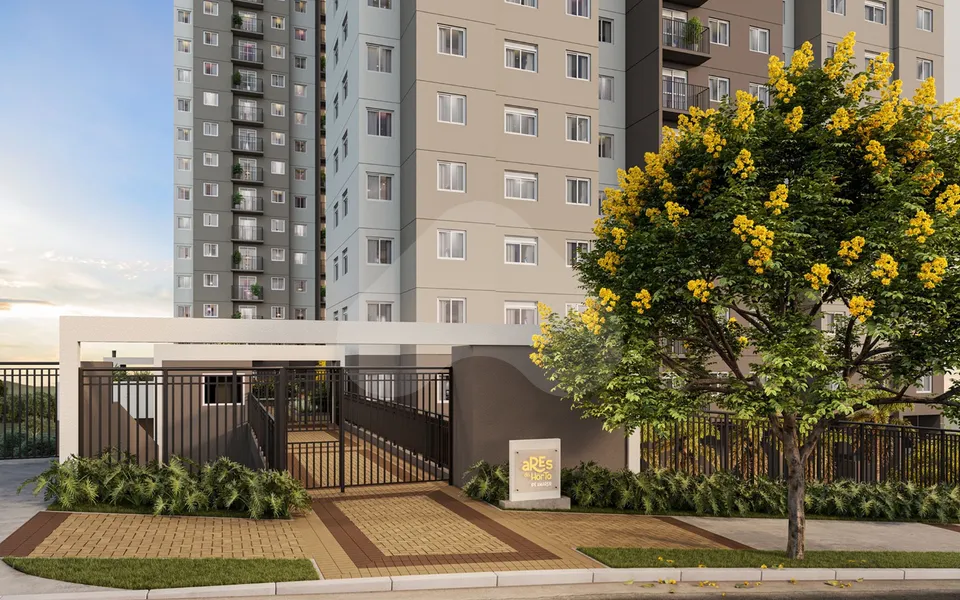 Ares do Horto Ipê Amarelo - Apartamento com 31,71 m², em Campo Limpo — foto 2