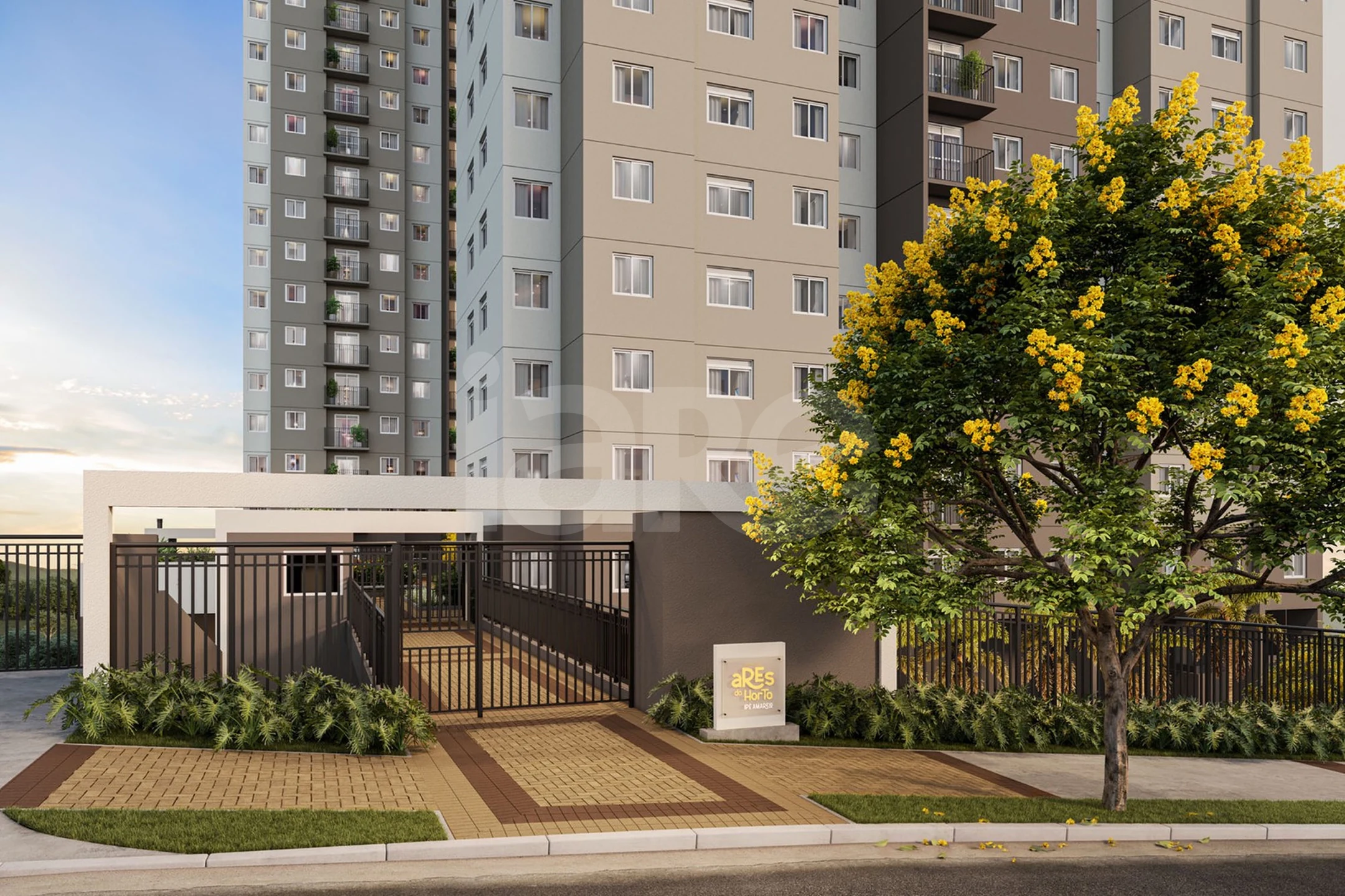 Ares do Horto Ipê Amarelo - Apartamento com 31,71 m², em Campo Limpo — foto 2