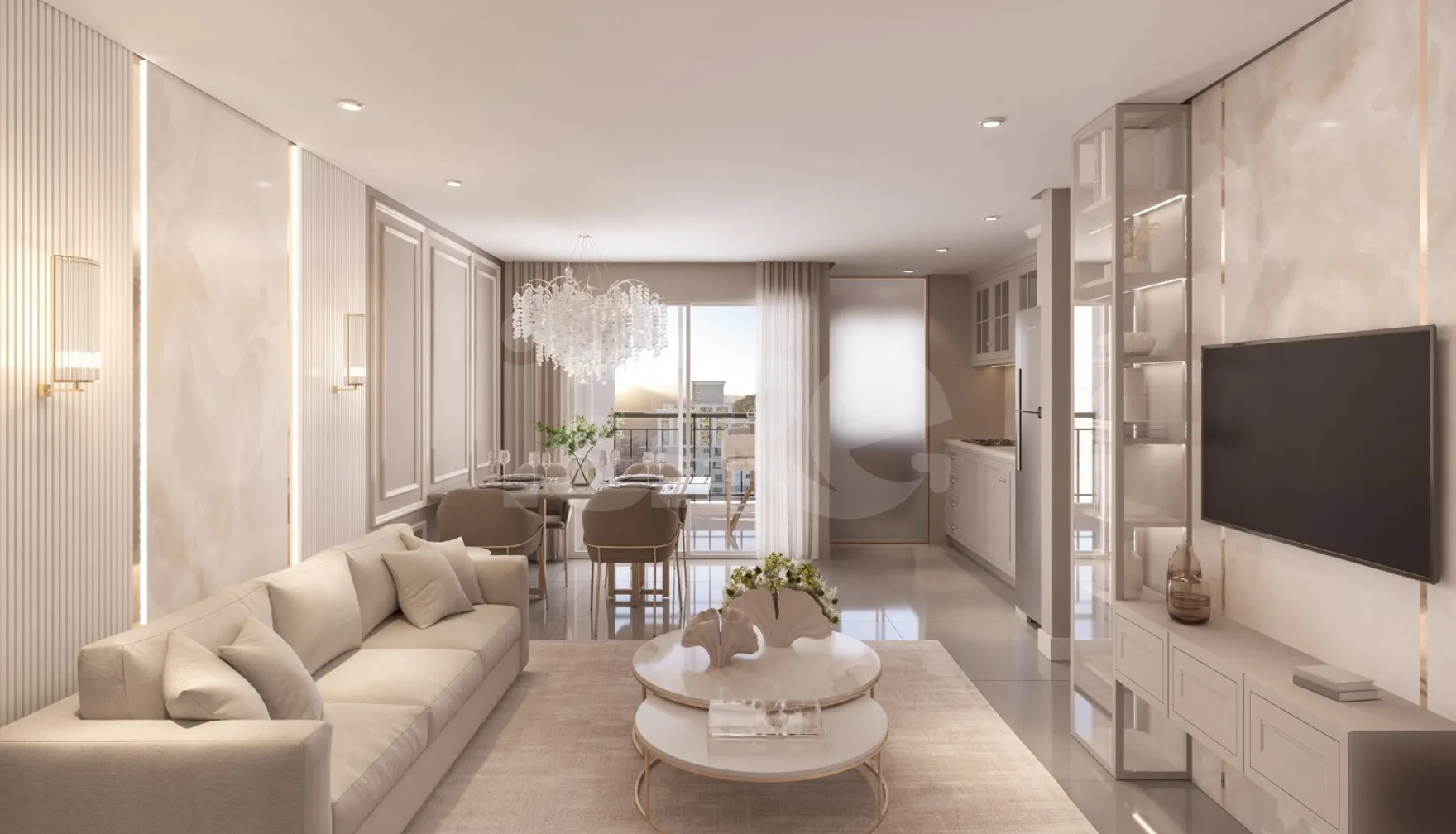 Magnific Palace - Apartamento com 70 m², em Morretes — foto 2