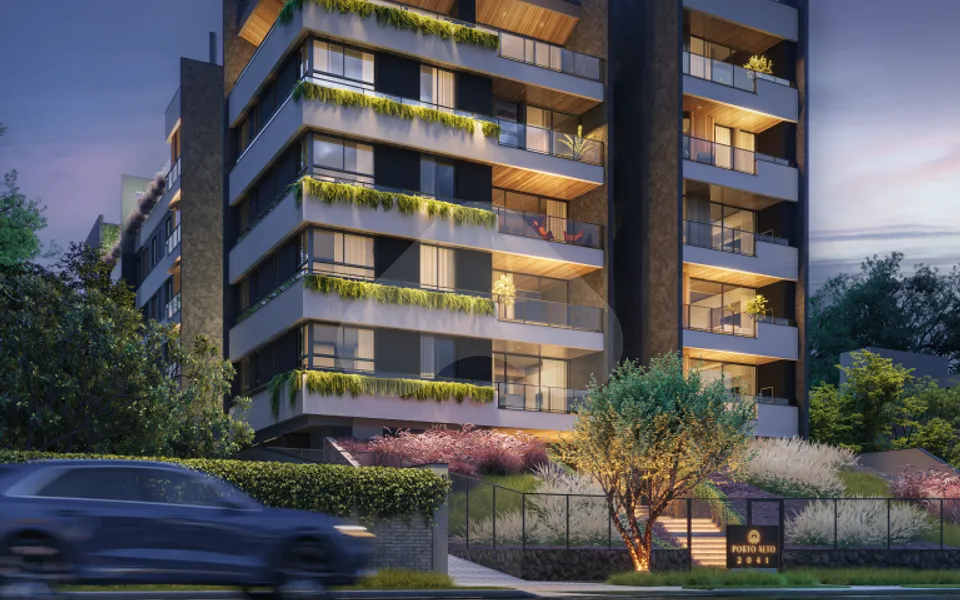 Porto Alto - Apartamento com 91,62 m², em Mercês — foto 2