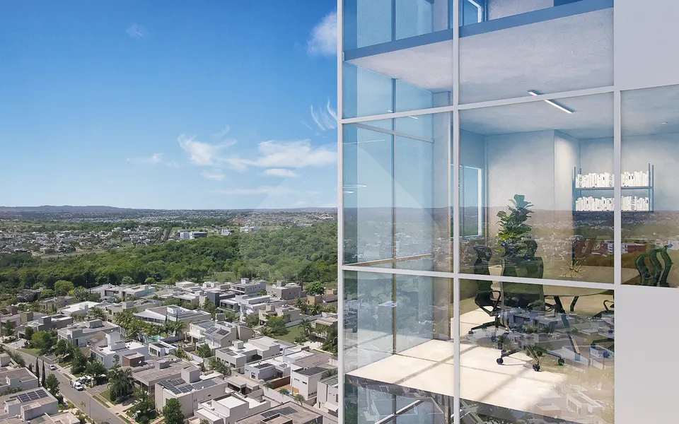 Euro Towers - Office - Sala comercial com 29,12 m², em Park Lozandes — foto 2