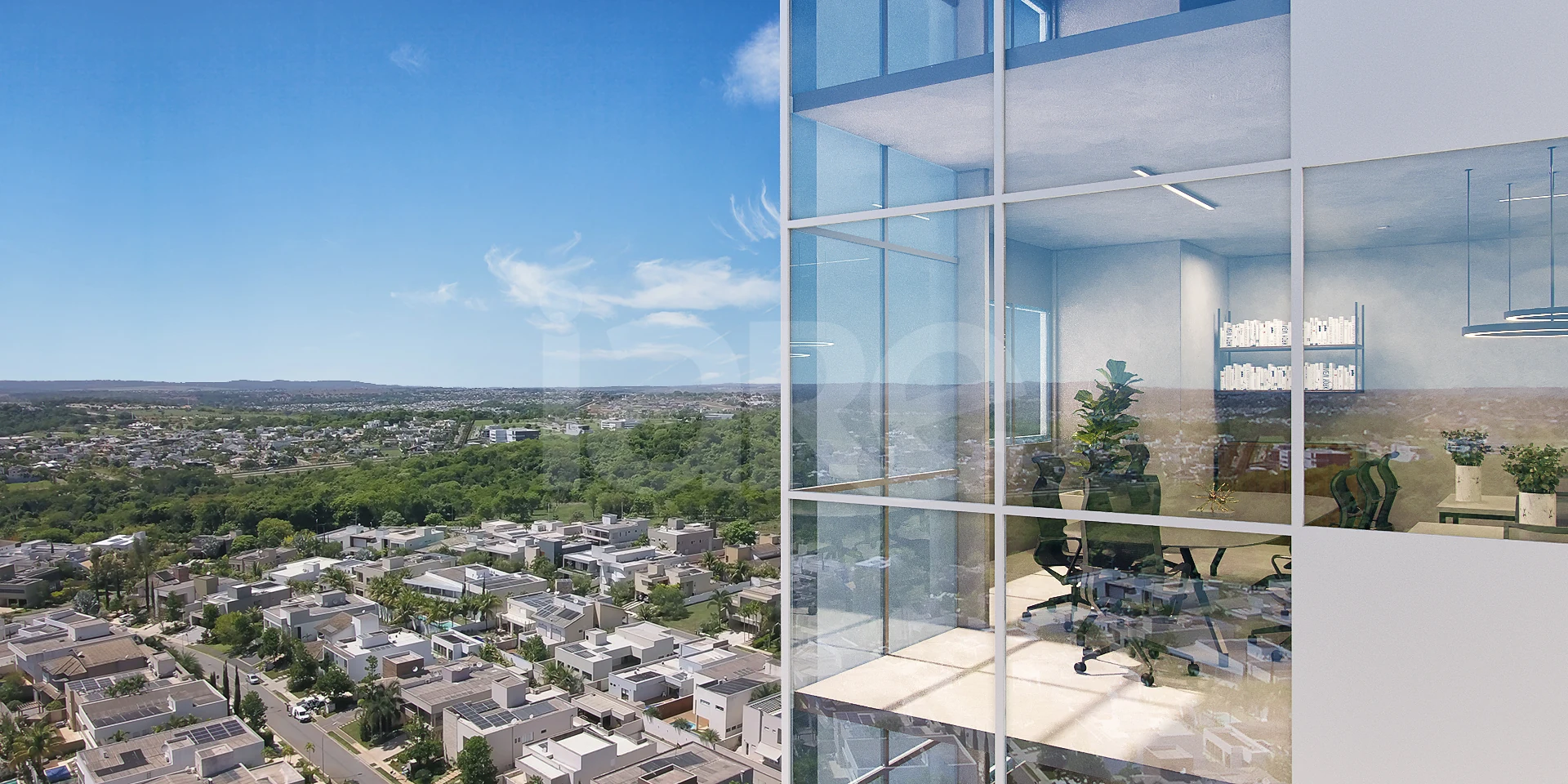 Euro Towers - Office - Sala comercial com 42,06 m², em Park Lozandes — foto 2