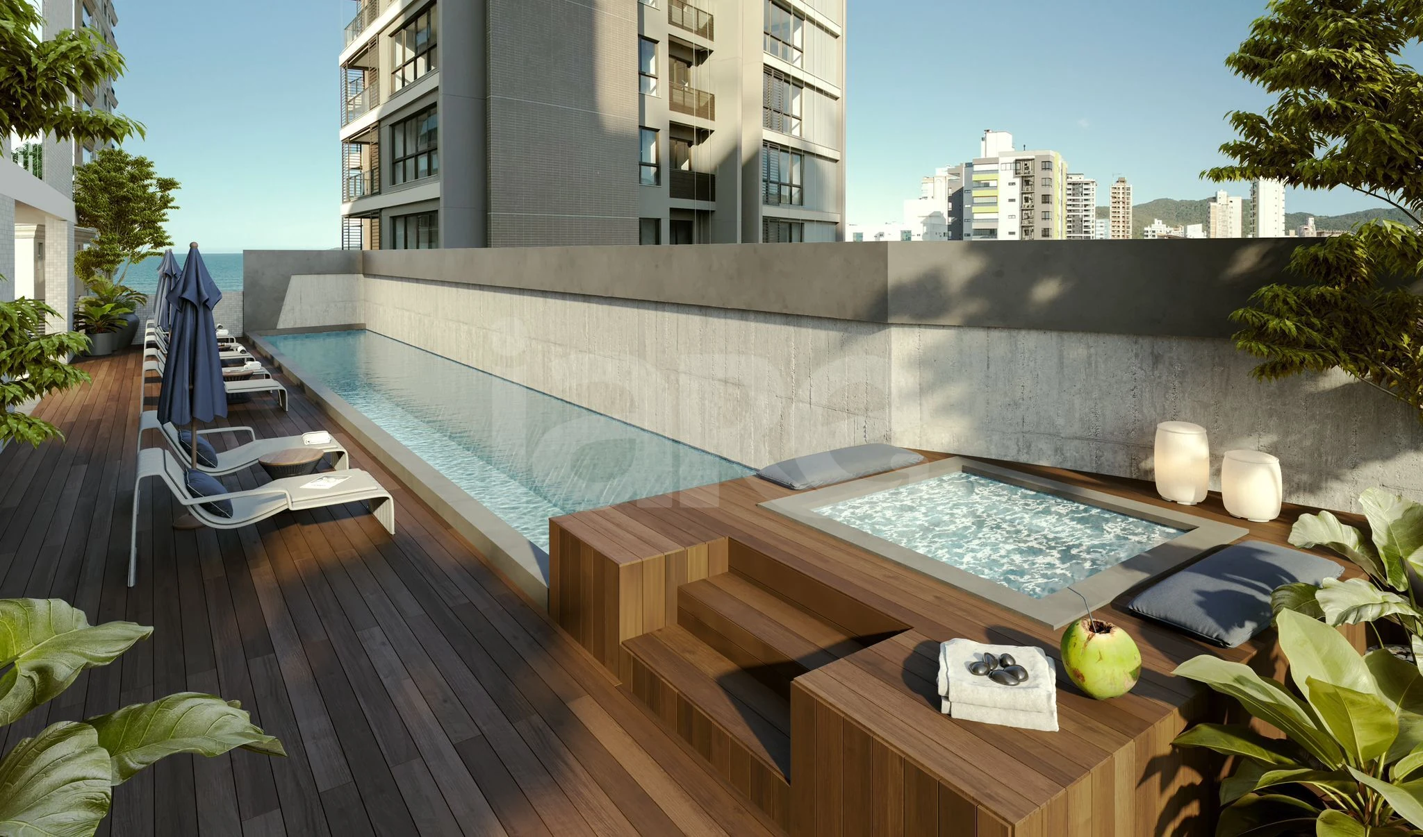 Blue Tower - Apartamento com 115 m², em Perequê — foto 12
