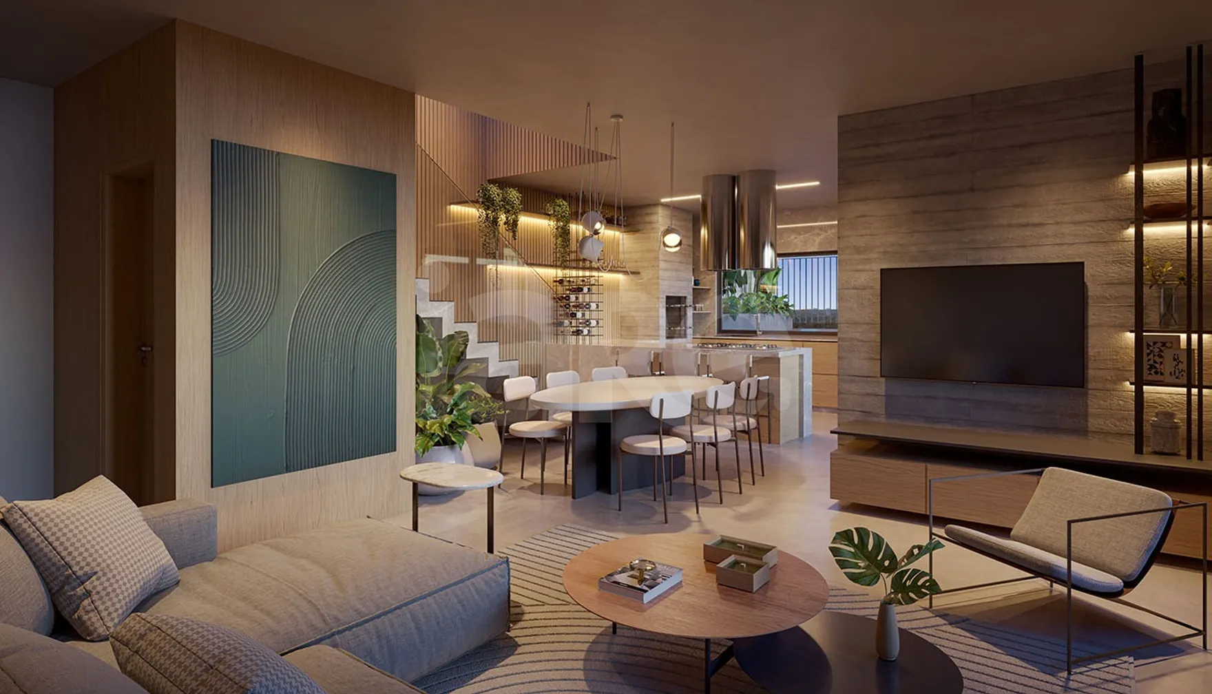 Réve - Apartamento com 72,58 m², em Centro Cívico — foto 4