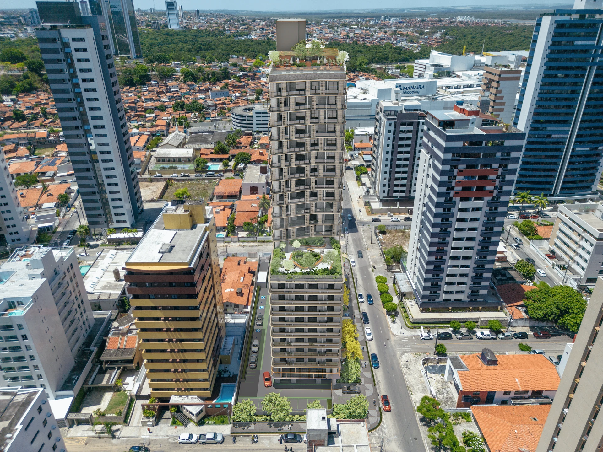 Nakhon Manaira - Studio com 35,22 m², em Manaíra — foto 3