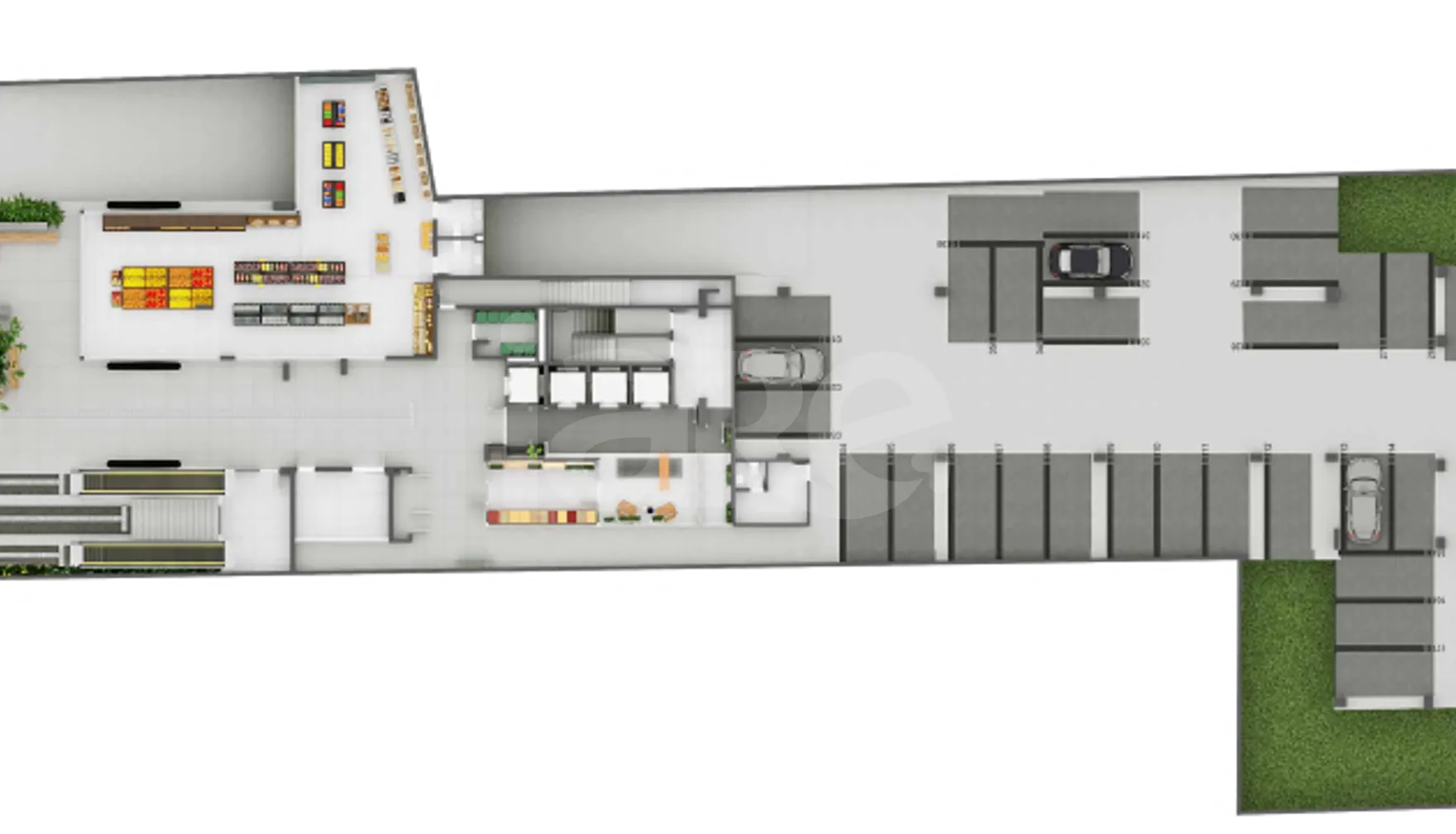Planta — Implantação térreo
