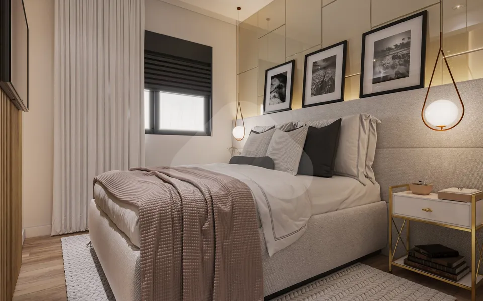Vista Sul - Apartamento com 48,74 m², em Vila do Encontro — foto 4
