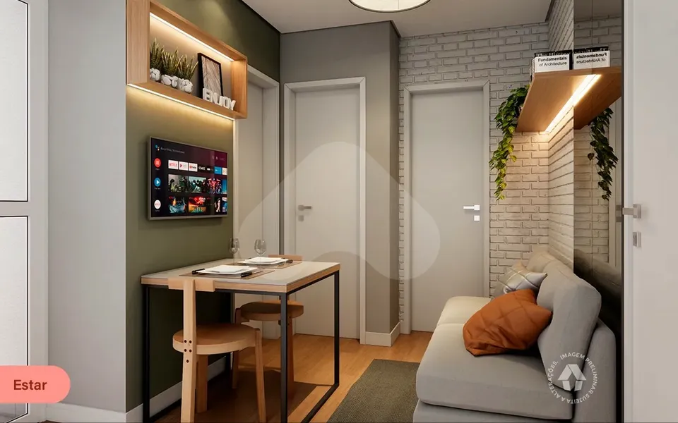 Metrocasa Prime Vila Ema - Apartamento com 27,34 m², em Vila Ema — foto 4