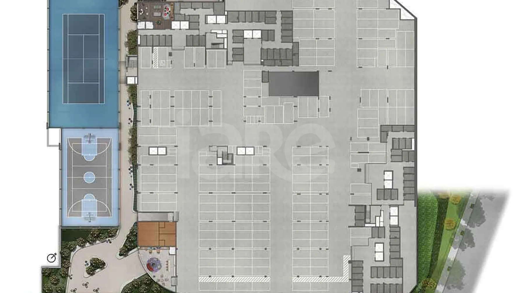 Planta — Pavimento subsolo