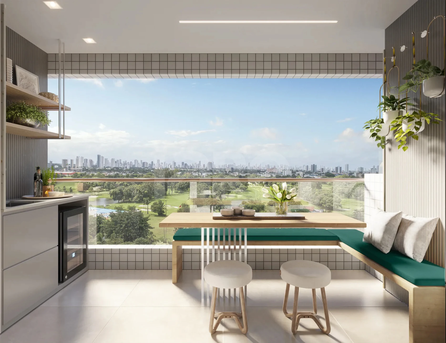 Parque das Palmeiras - Apartamento com 56,15 m², em Caxangá — foto 7