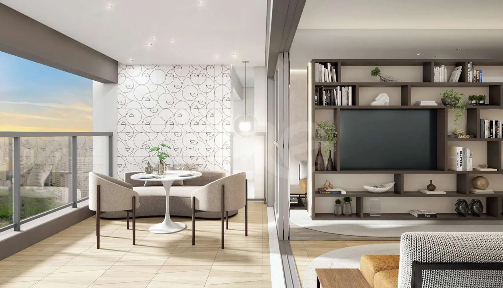 Ária Higienópolis - Studio com 30,34 m², em Higienópolis — foto 2