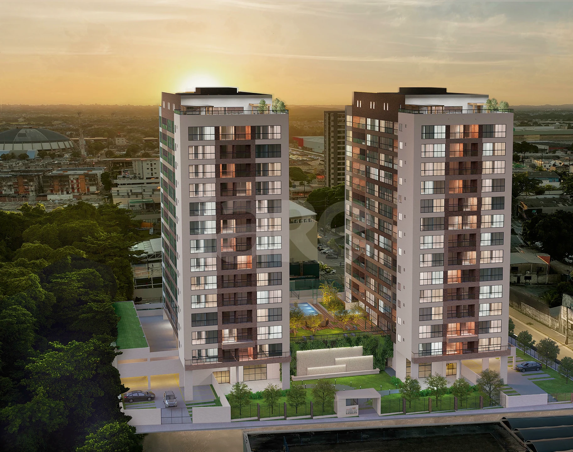 Parc College - Apartamento com 61,76 m², em Imbiribeira — foto 1