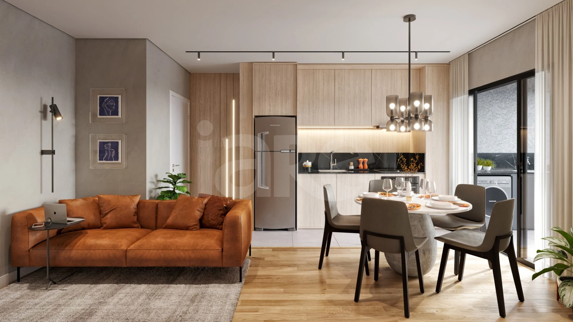 High City Habitat - Apartamento com 57,77 m², em Novo Mundo — foto 2