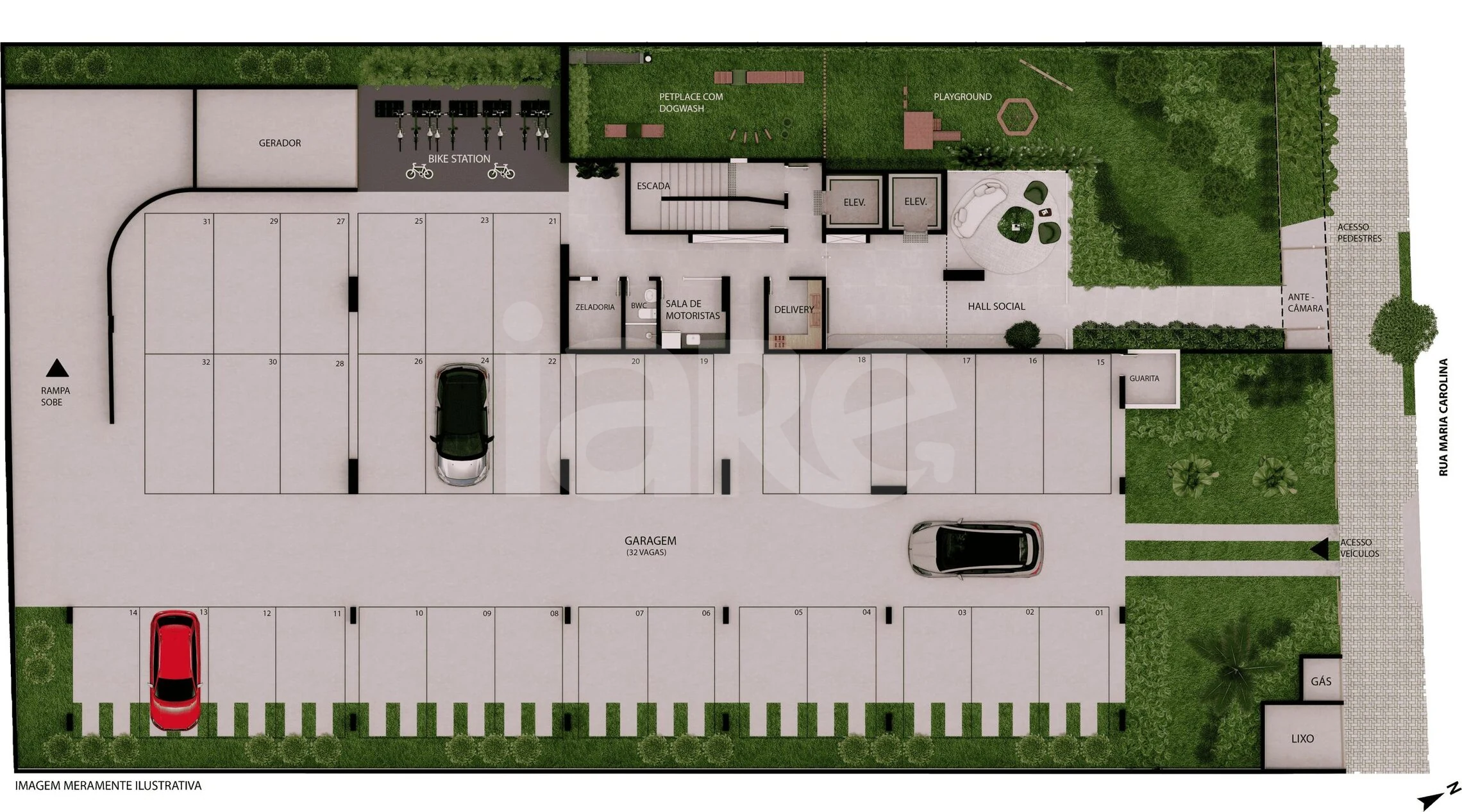 Planta — Pavimento térreo