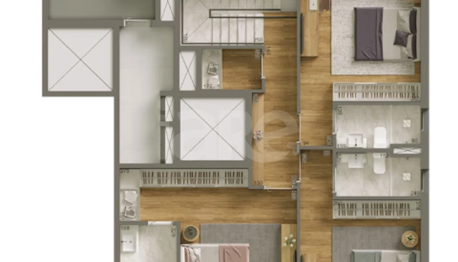 Planta — Garden 158,1 m²