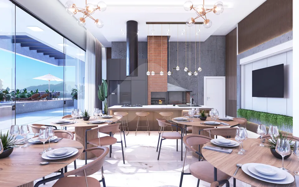 Le Mans - Apartamento com 117 m², em Balneário Perequê — foto 6