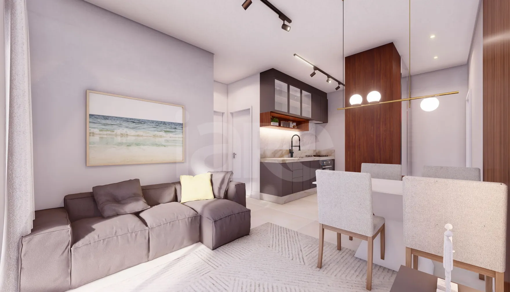 Spazio Haja Residencial - Apartamento com 56 m², em Várzea — foto 2