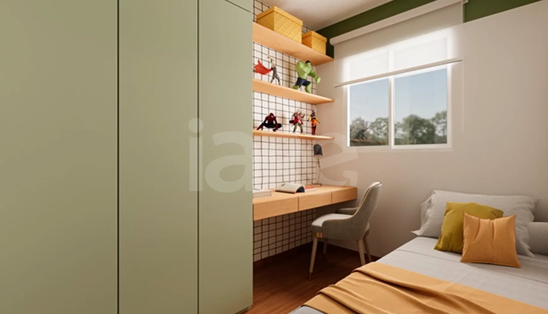 Primavera Garden - Apartamento com 36,56 m², em Jardim Primavera — foto 4