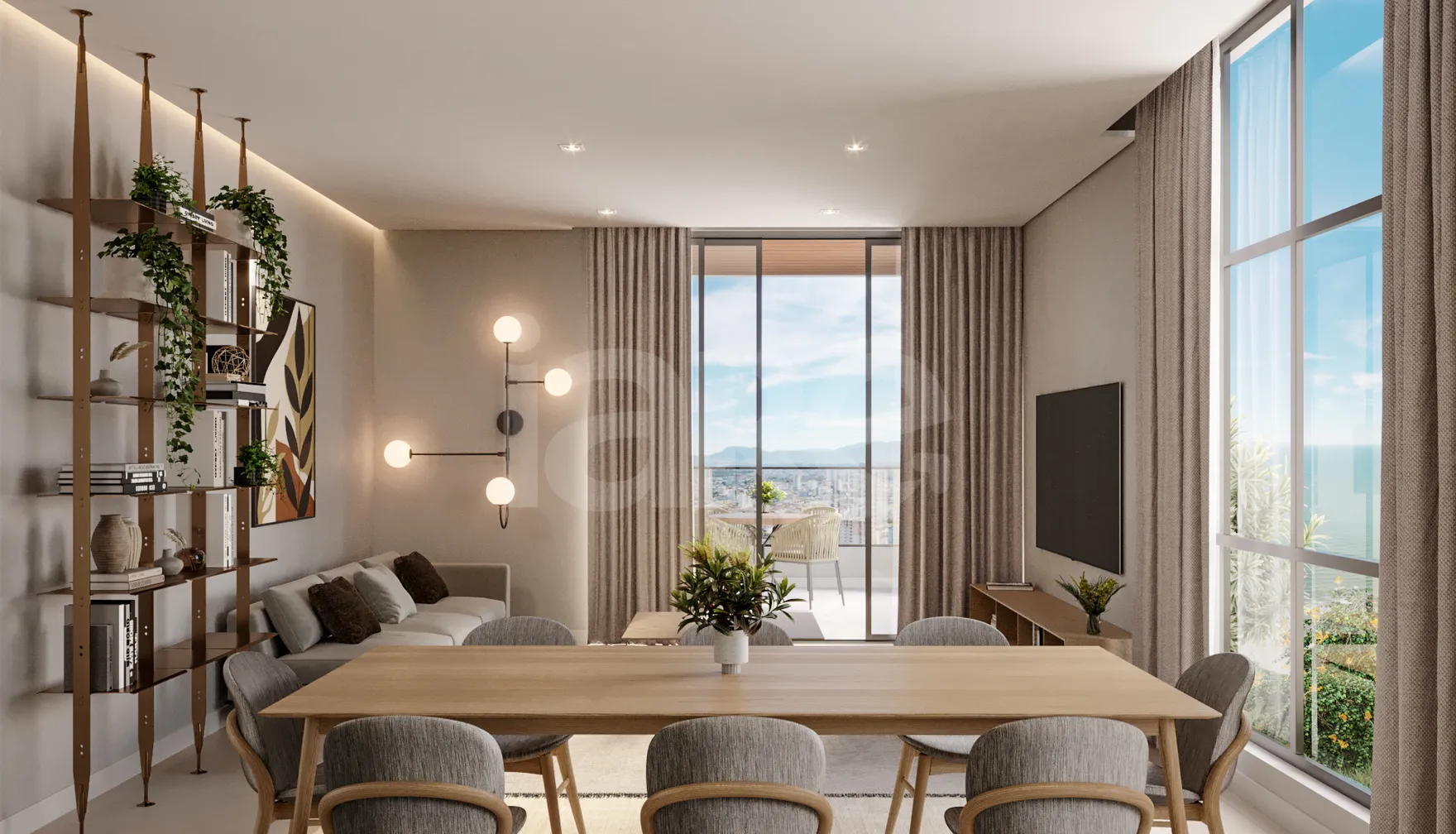 Blue Forest Residence - Apartamento com 149 m², em Perequê — foto 3
