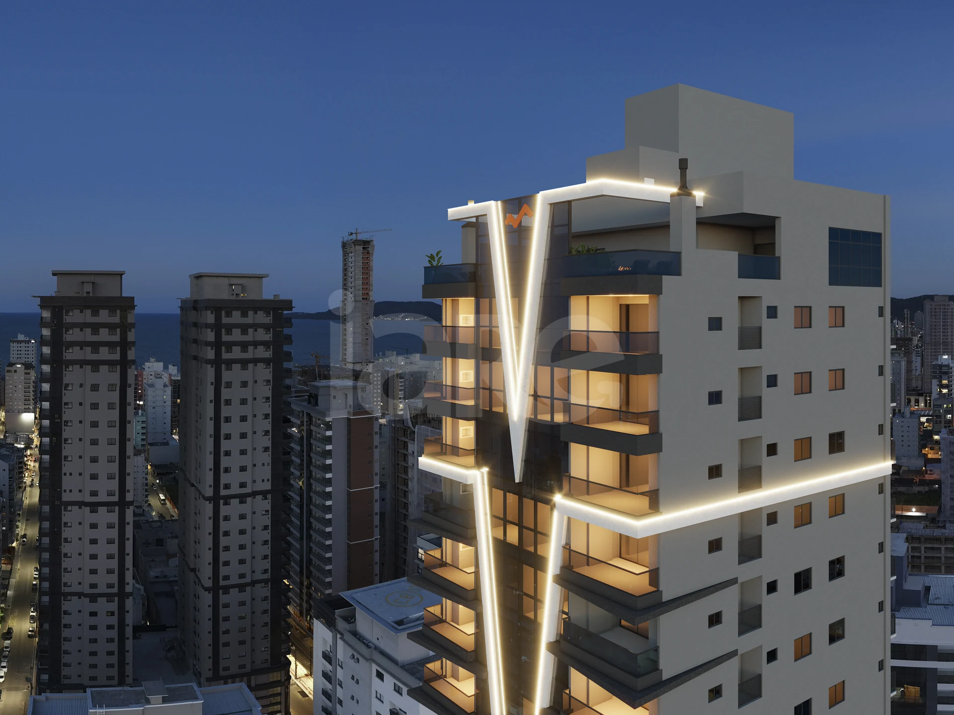 Eternity Residence - Apartamento com 140 m², em Meia Praia — foto 7