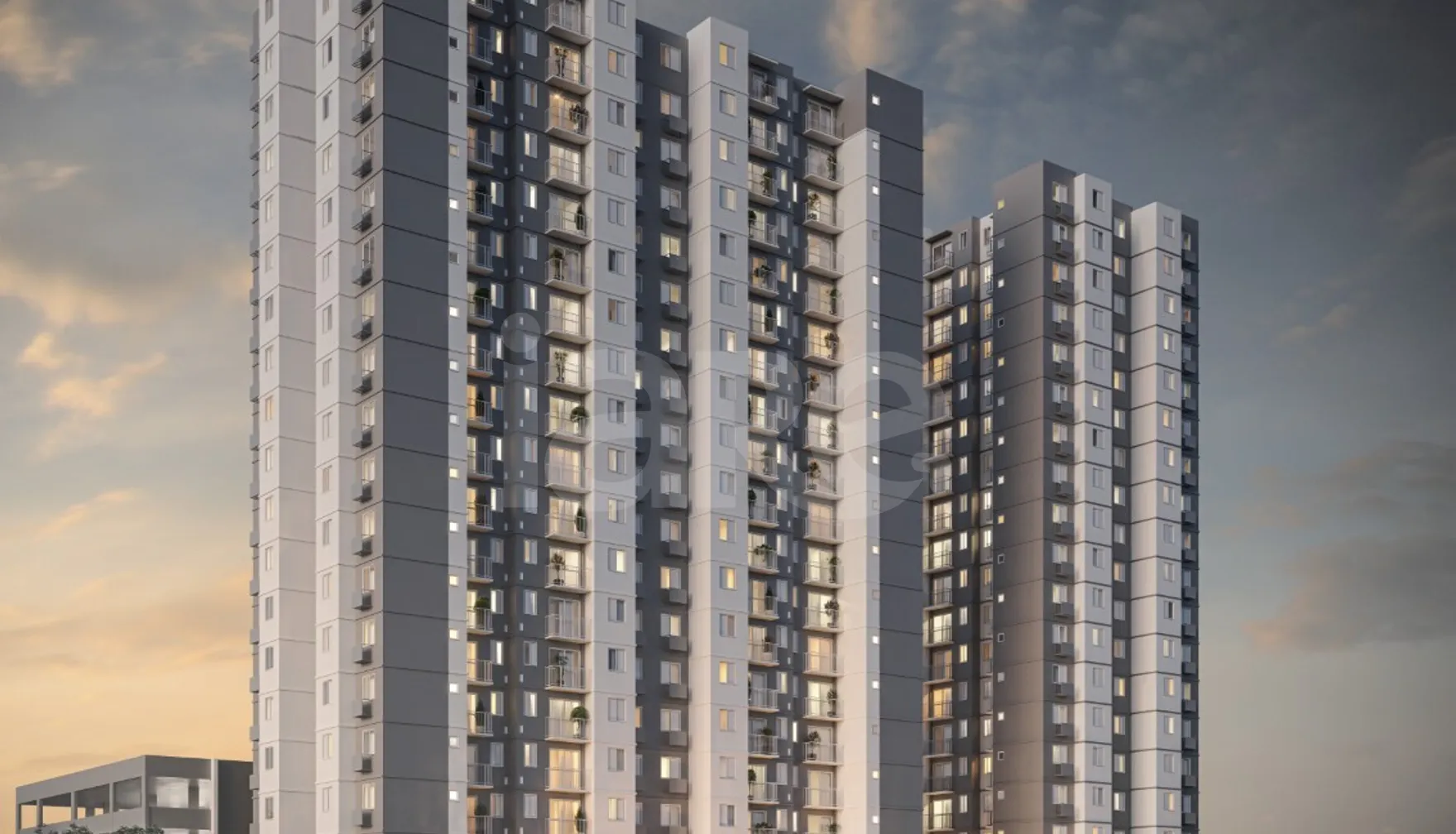 Now Praça C8 - Apartamento com 42,58 m², em Setor Sudoeste — foto 1