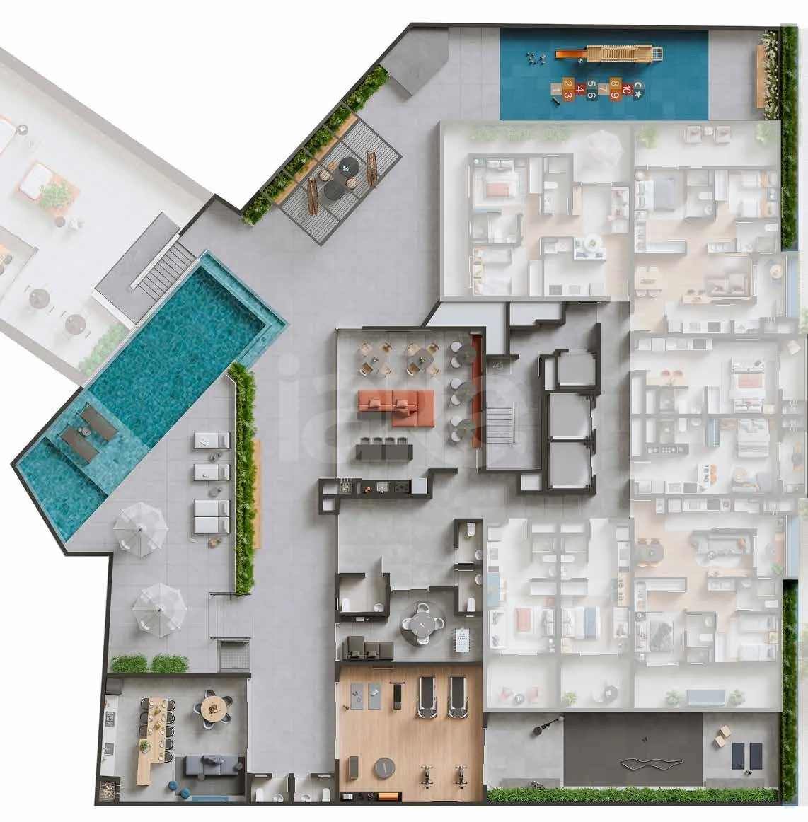 Planta — Pavimento 2