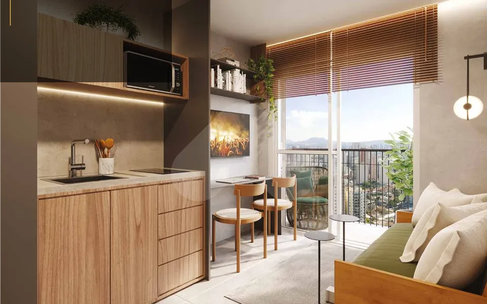 Viva Benx Casa do Ator - Apartamento com 24,39 m², em Pinheiros — foto 21