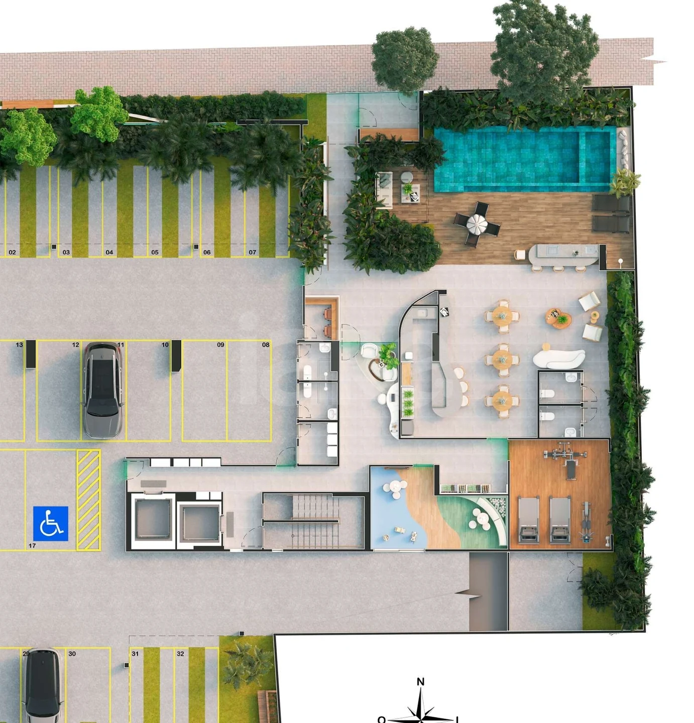 Planta — Pavimento térreo
