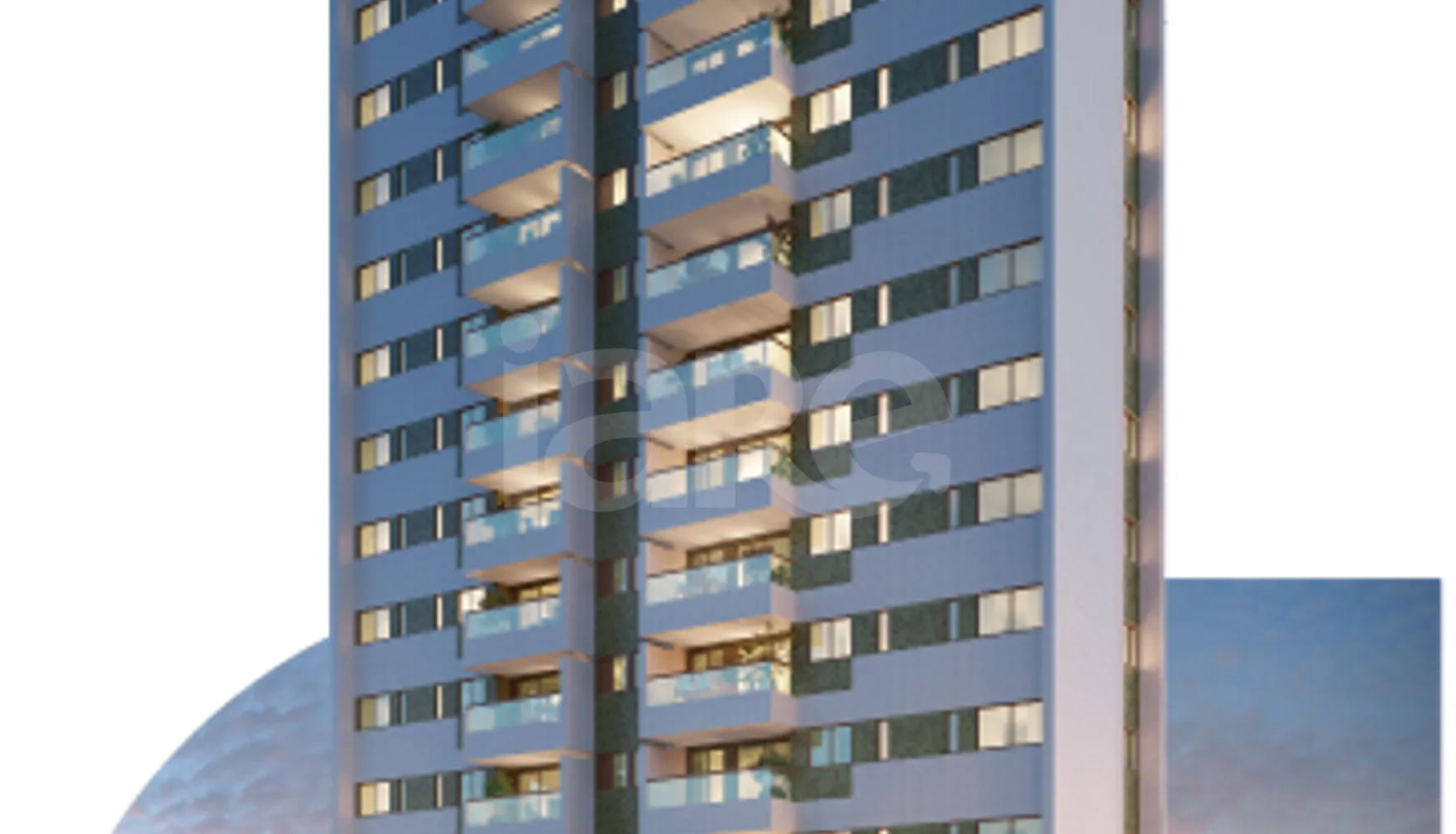 Piazza - Apartamento com 105,46 m², em Parnamirim — foto 1