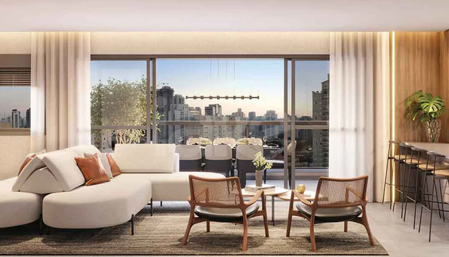 Haute Brooklin by EZ - Apartamento com 185,11 m², em Santo Amaro — foto 3