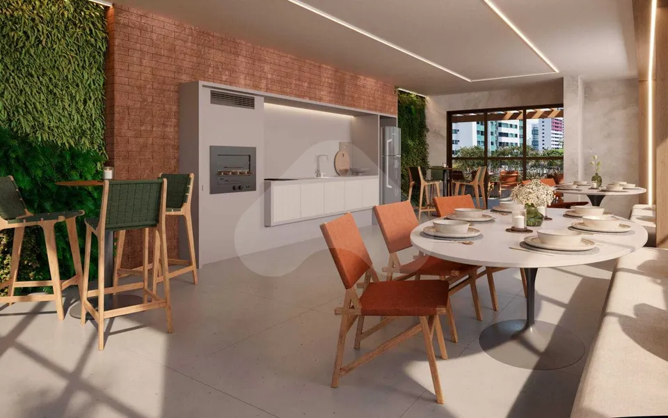 Paço Decó - Apartamento com 108,81 m², em Madalena — foto 11