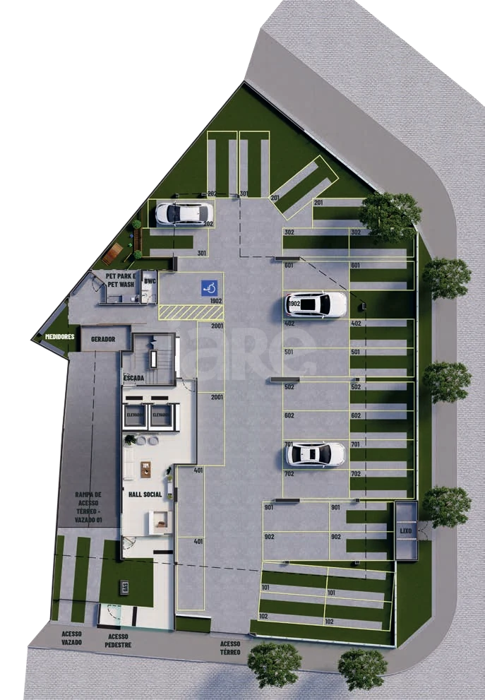 Planta — Pavimento térreo