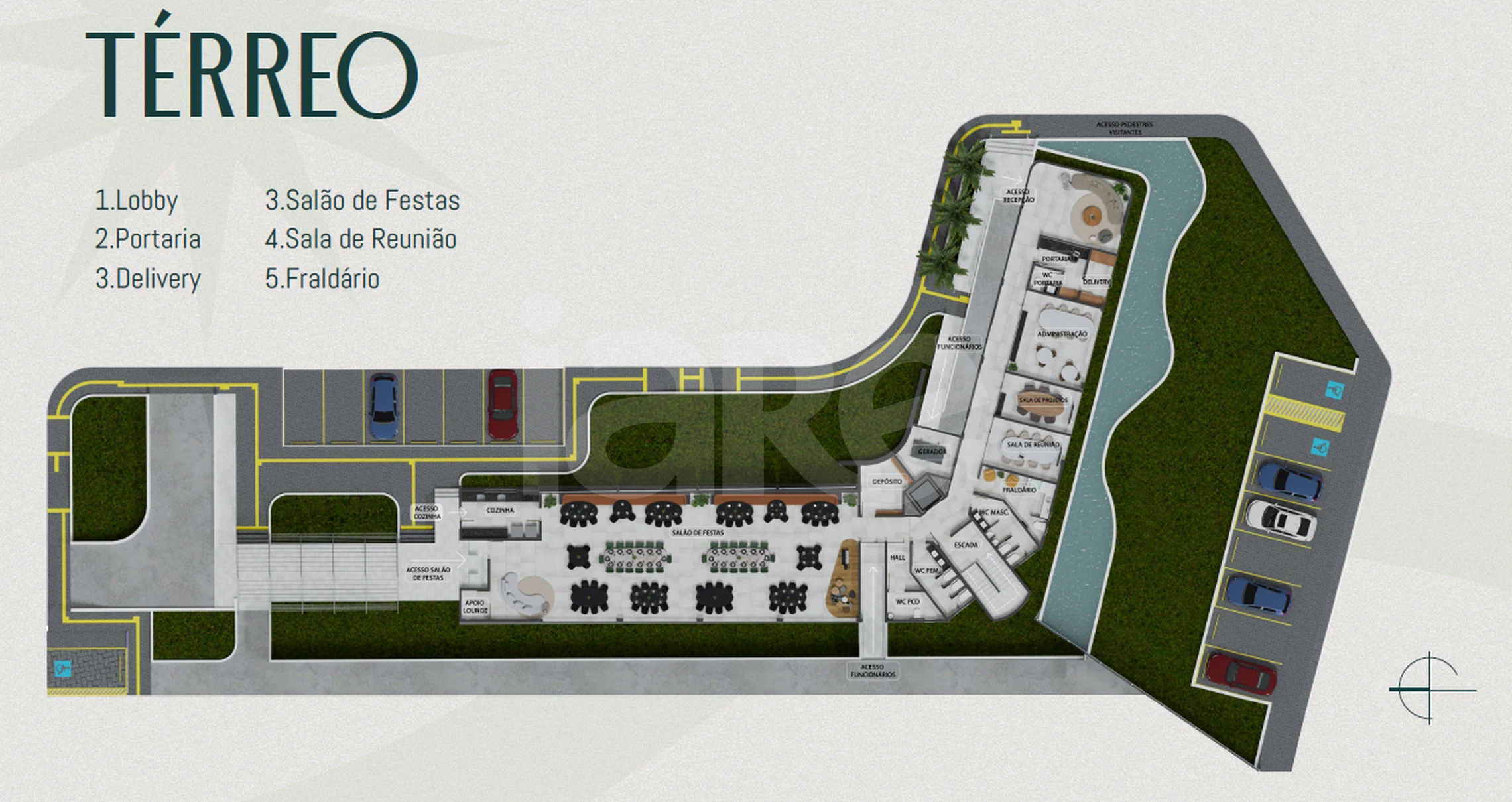 Planta — Pavimento térreo