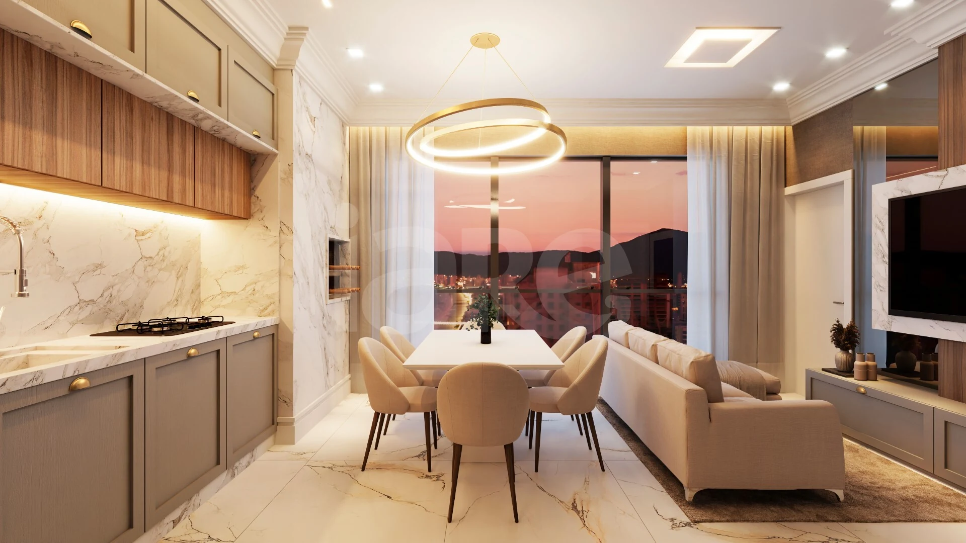 Oben 230 By Concept Flats Home - Apartamento com 43,78 m², em Meia Praia — foto 3