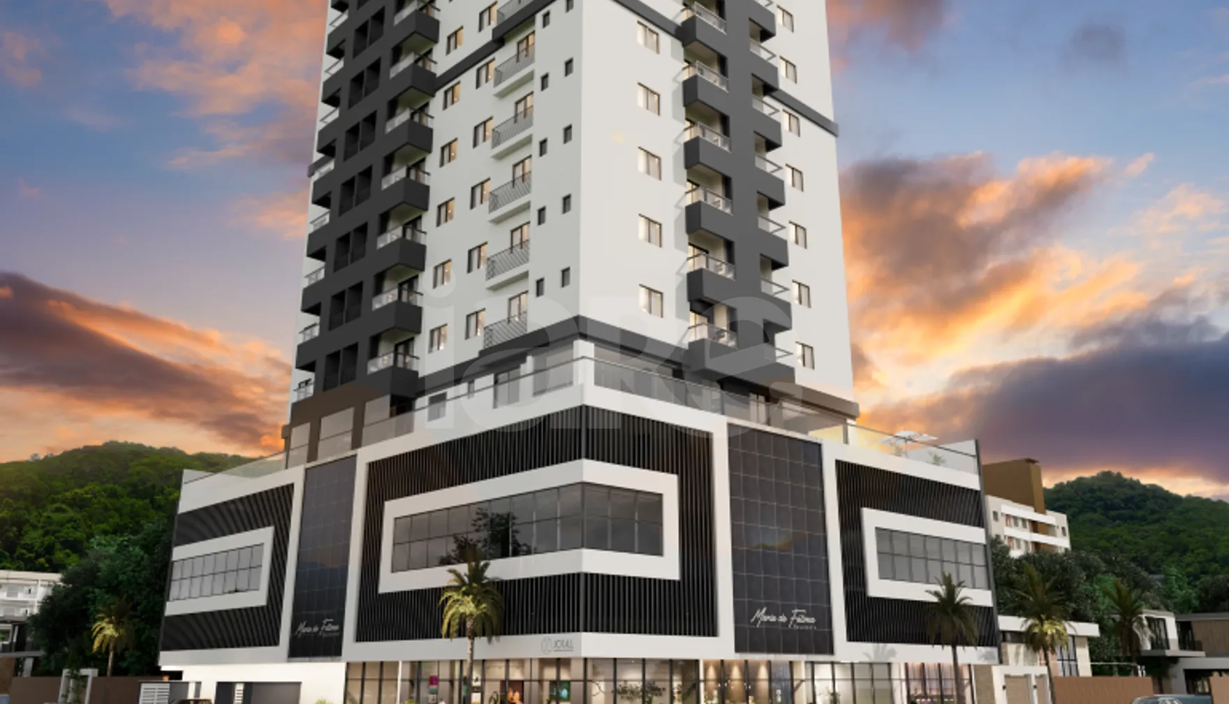 Maria de Fatima Residence - Apartamento com 68,26 m², em Morretes — foto 2