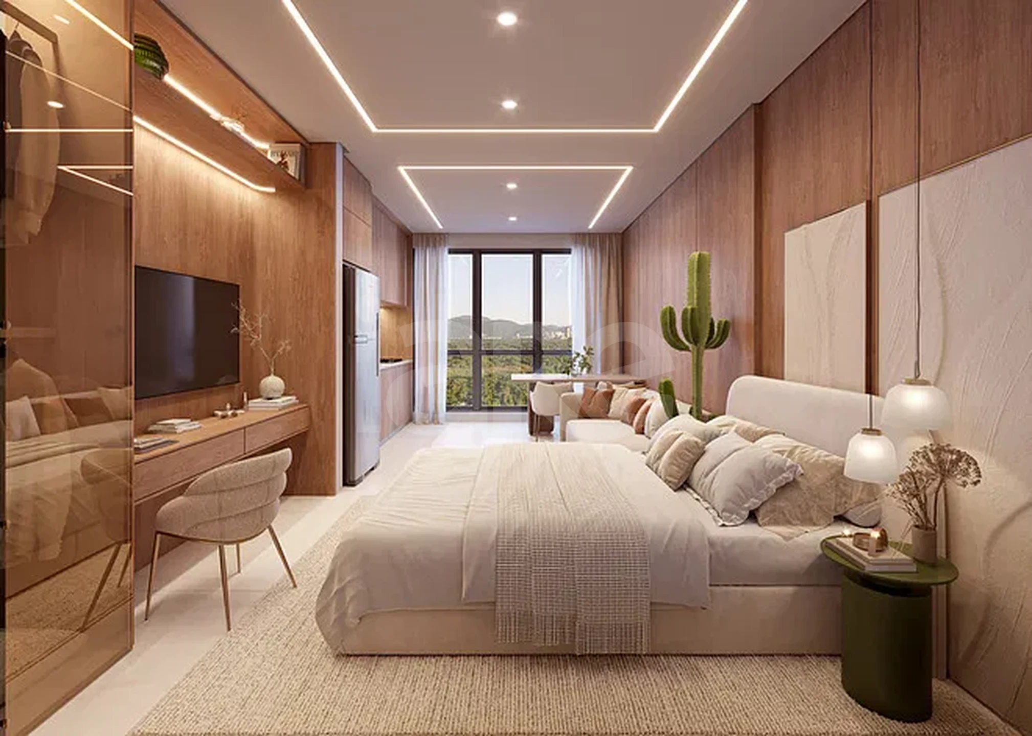 Aura - Studio com 33,98 m², em Perequê — foto 4
